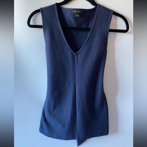 Ann Taylor Sleeveless Top Navy Women’s Size XS